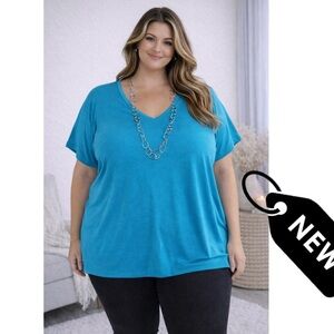 NWT Designer original woman 3X top w/necklace